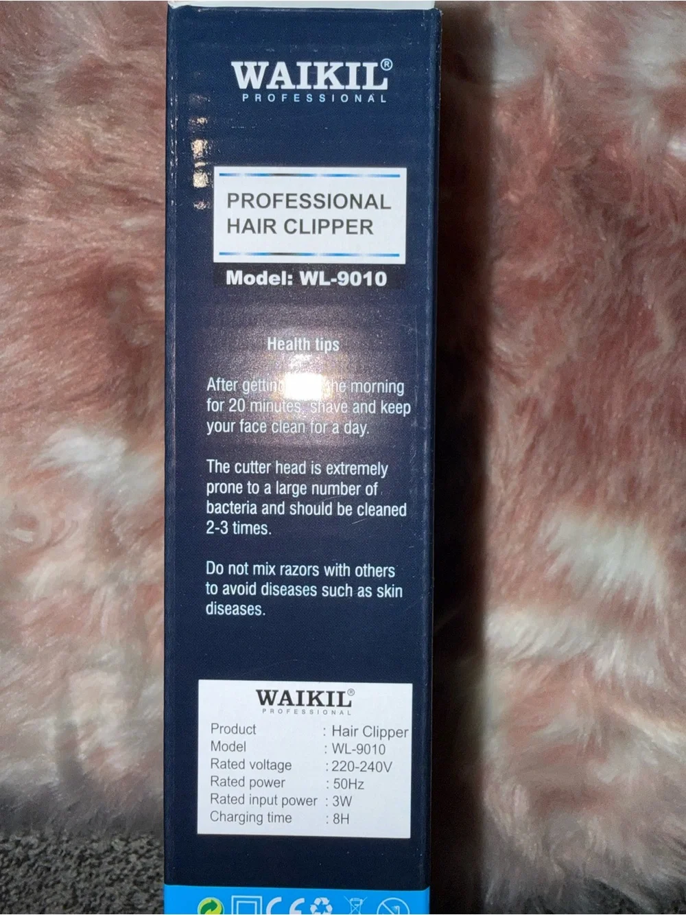 WL-9010 Gold Waikil Professional Hair Clipper